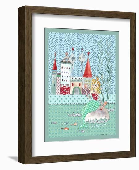 Little Mermaid Print A-Effie Zafiropoulou-Framed Giclee Print