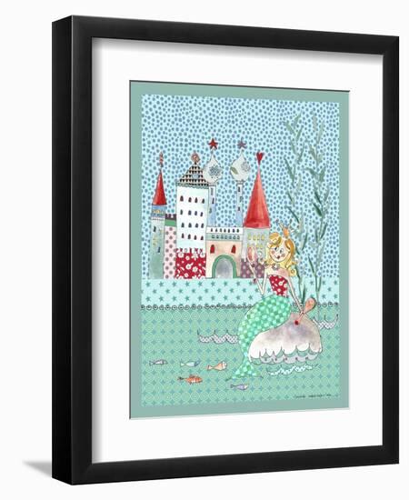 Little Mermaid Print A-Effie Zafiropoulou-Framed Giclee Print