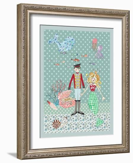 Little Mermaid Print B-Effie Zafiropoulou-Framed Giclee Print