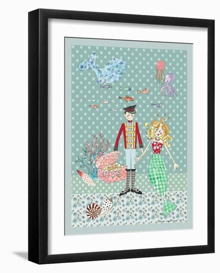 Little Mermaid Print B-Effie Zafiropoulou-Framed Giclee Print