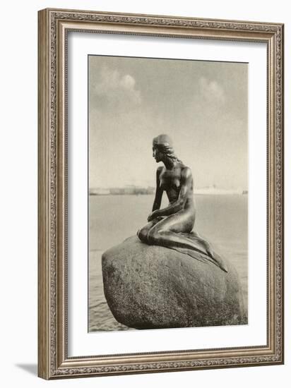 Little Mermaid Statue, Copenhagen, Denmark-null-Framed Art Print