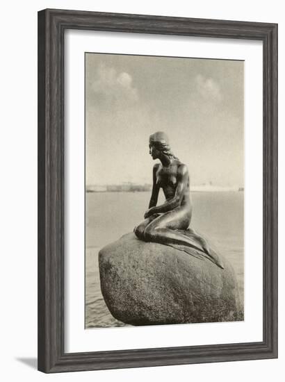 Little Mermaid Statue, Copenhagen, Denmark-null-Framed Art Print