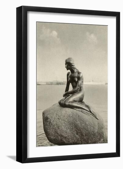 Little Mermaid Statue, Copenhagen, Denmark-null-Framed Art Print