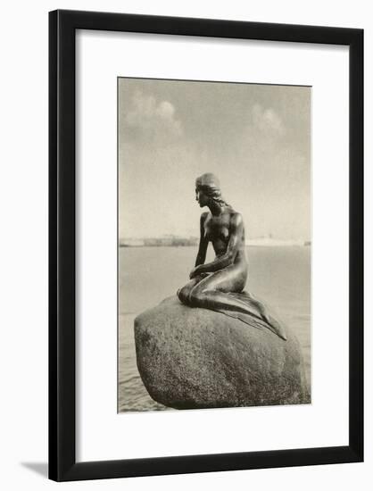 Little Mermaid Statue, Copenhagen, Denmark-null-Framed Art Print