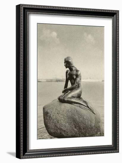 Little Mermaid Statue, Copenhagen, Denmark-null-Framed Art Print