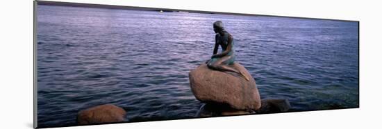 Little Mermaid Statue on Waterfront Copenhagen Denmark-null-Mounted Photographic Print