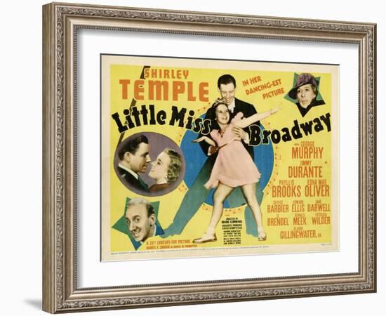Little Miss Broadway, 1938-null-Framed Art Print