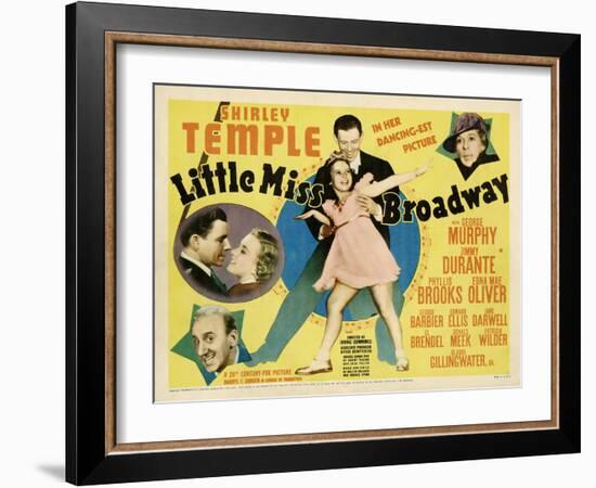 Little Miss Broadway, 1938-null-Framed Art Print