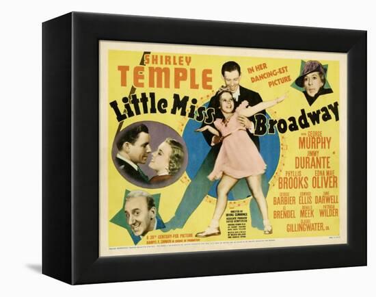 Little Miss Broadway, 1938-null-Framed Stretched Canvas