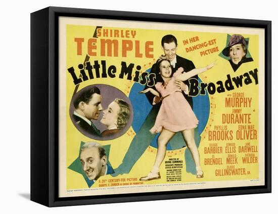 Little Miss Broadway, 1938-null-Framed Stretched Canvas
