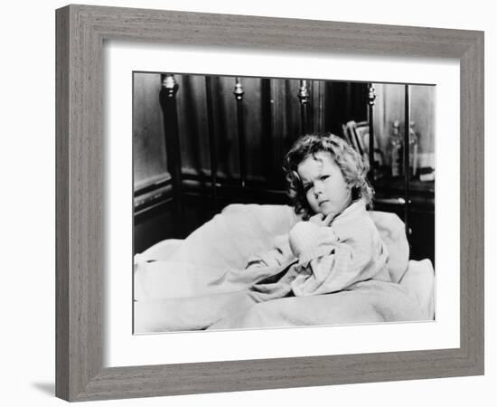 Little Miss Marker, Shirley Temple, 1934-null-Framed Photo