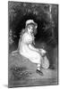 Little Miss Muffet, 19th Century-null-Mounted Giclee Print