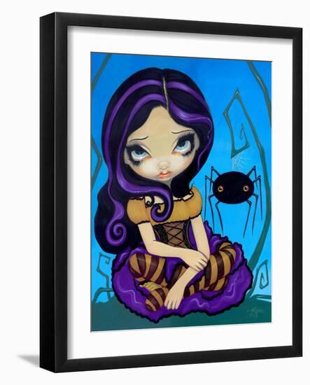 Little Miss Muffet-Jasmine Becket-Griffith-Framed Art Print