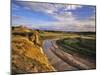 Little Missouri River in Theodore Roosevelt National Park, North Dakota, USA-Chuck Haney-Mounted Photographic Print