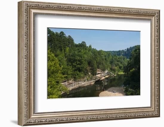 Little Missouri River, Ozark National Forest, Arkansas, United States of America, North America-Michael Runkel-Framed Photographic Print