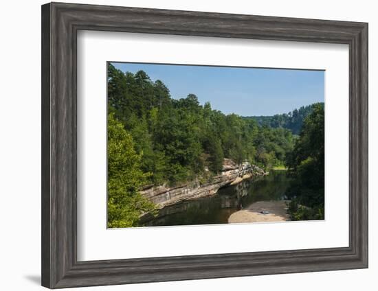 Little Missouri River, Ozark National Forest, Arkansas, United States of America, North America-Michael Runkel-Framed Photographic Print
