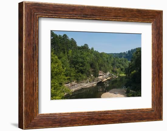 Little Missouri River, Ozark National Forest, Arkansas, United States of America, North America-Michael Runkel-Framed Photographic Print