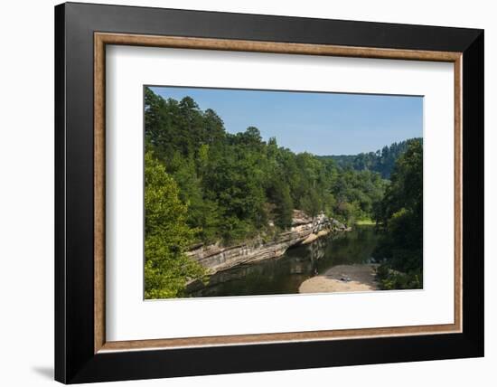 Little Missouri River, Ozark National Forest, Arkansas, United States of America, North America-Michael Runkel-Framed Photographic Print