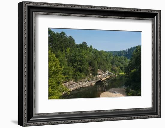 Little Missouri River, Ozark National Forest, Arkansas, United States of America, North America-Michael Runkel-Framed Photographic Print