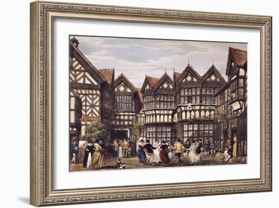 Little Moreton Hall, Cheshire-Joseph Nash-Framed Giclee Print