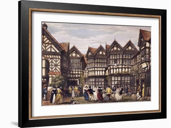 Little Moreton Hall, Cheshire-Joseph Nash-Framed Giclee Print