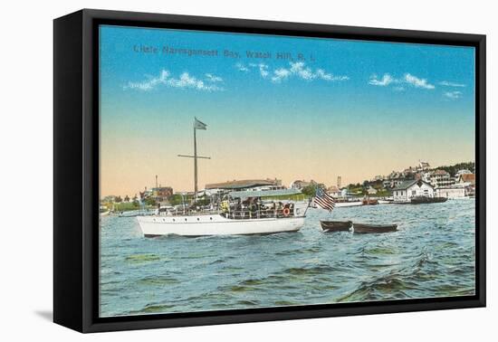 Little Narragansett Bay, Watch Hill, Providence, Rhode Island-null-Framed Stretched Canvas