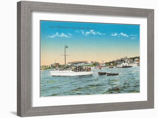 Little Narragansett Bay, Watch Hill, Providence, Rhode Island-null-Framed Art Print