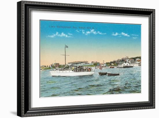 Little Narragansett Bay, Watch Hill, Providence, Rhode Island-null-Framed Art Print