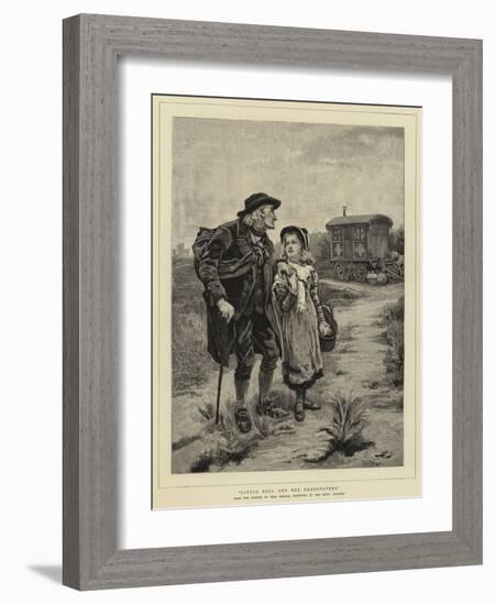 Little Nell and Her Grandfather-Frederick Morgan-Framed Giclee Print
