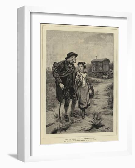 Little Nell and Her Grandfather-Frederick Morgan-Framed Giclee Print