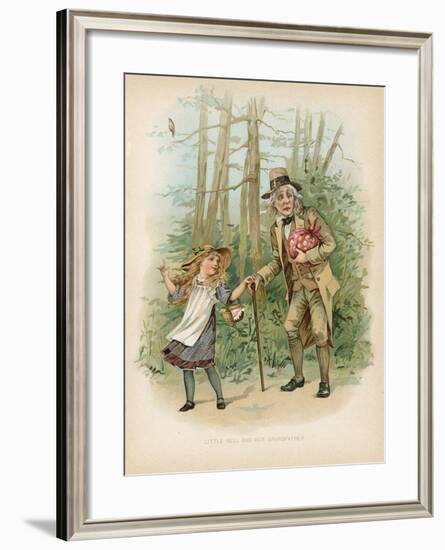 Little Nell and Her Grandfather-null-Framed Giclee Print