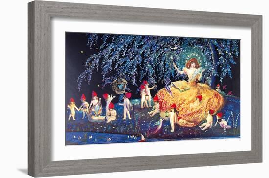 Little Night Caps-Marygold-Framed Premium Giclee Print