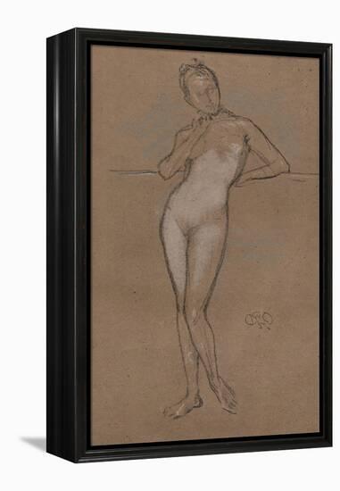 Little Nude, C1888-James Abbott McNeill Whistler-Framed Premier Image Canvas