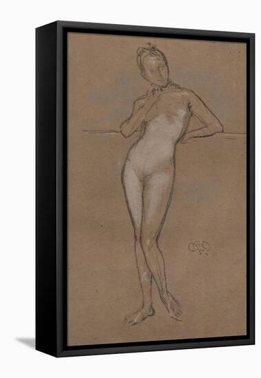 Little Nude, C1888-James Abbott McNeill Whistler-Framed Premier Image Canvas