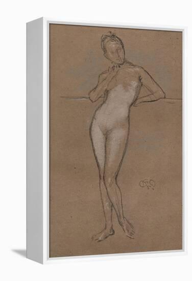 Little Nude, C1888-James Abbott McNeill Whistler-Framed Premier Image Canvas