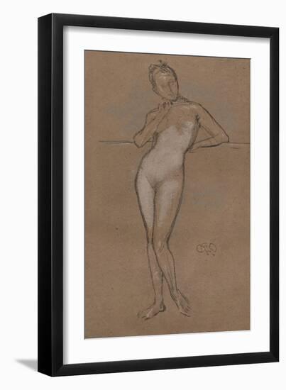 Little Nude, C1888-James Abbott McNeill Whistler-Framed Giclee Print