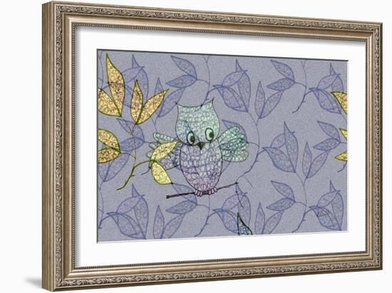 Little Owl-Ruth Palmer-Framed Art Print