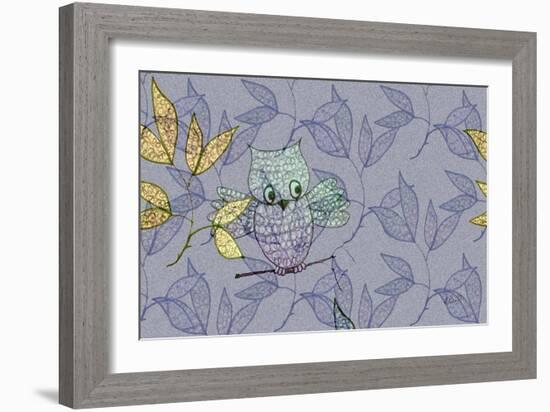 Little Owl-Ruth Palmer-Framed Art Print