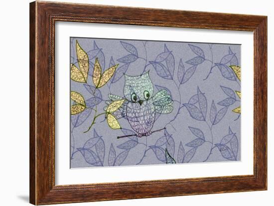 Little Owl-Ruth Palmer-Framed Art Print