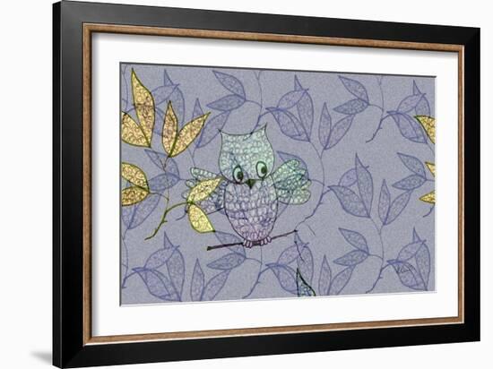 Little Owl-Ruth Palmer-Framed Art Print