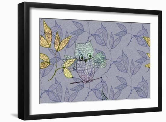 Little Owl-Ruth Palmer-Framed Art Print