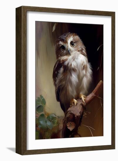 Little Owl-Vivienne Dupont-Framed Art Print