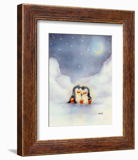 Little Penguins-Makiko-Framed Art Print