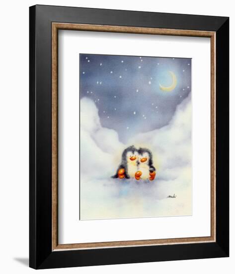 Little Penguins-Makiko-Framed Art Print