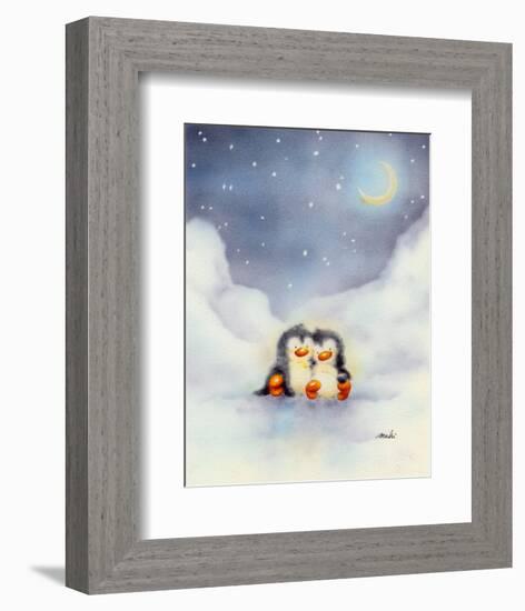 Little Penguins-Makiko-Framed Art Print