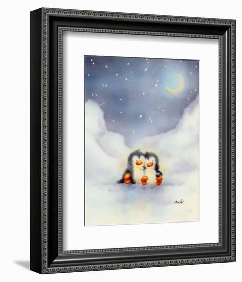 Little Penguins-Makiko-Framed Art Print