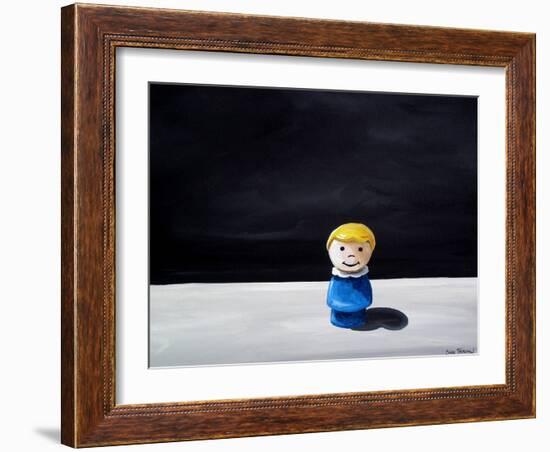 Little People Toy-Cindy Thornton-Framed Art Print