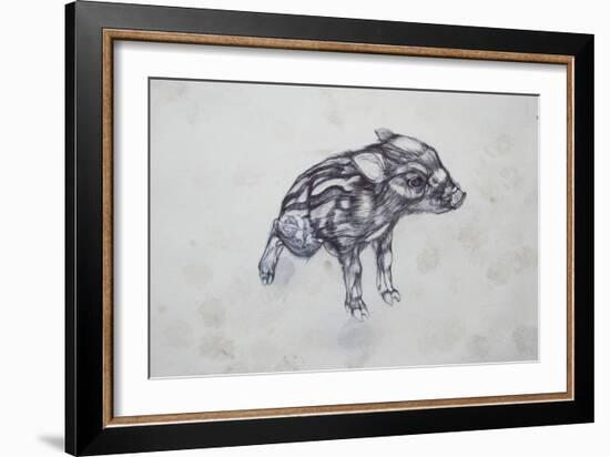 Little Pig, 2015-Lou Gibbs-Framed Giclee Print