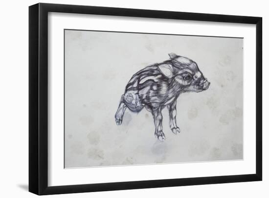 Little Pig, 2015-Lou Gibbs-Framed Giclee Print