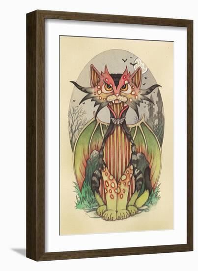 Little Pumpkin 2-Linda Ravenscroft-Framed Giclee Print